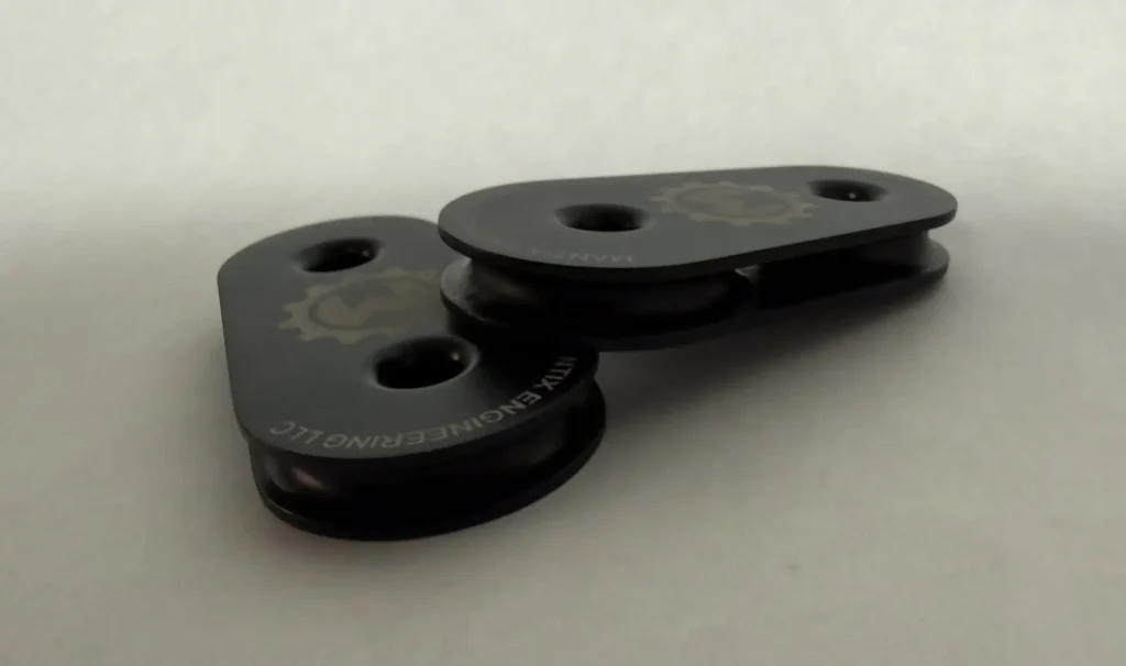 Mantix sheaveless double pulley