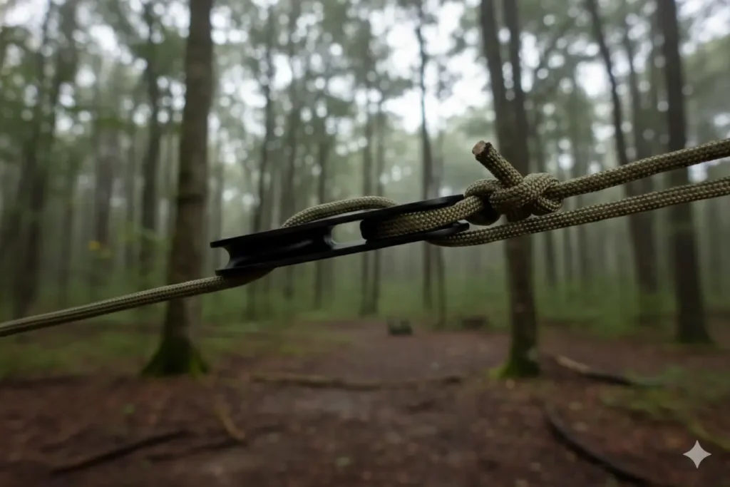 Mantix sheaveless double pulley