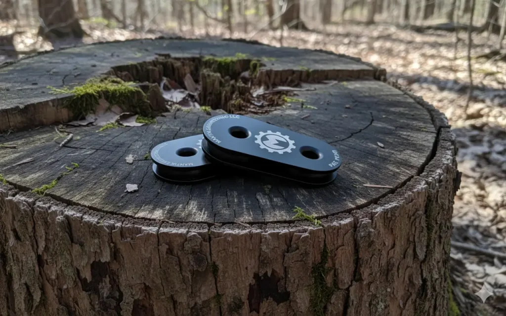 Mantix sheaveless double pulley